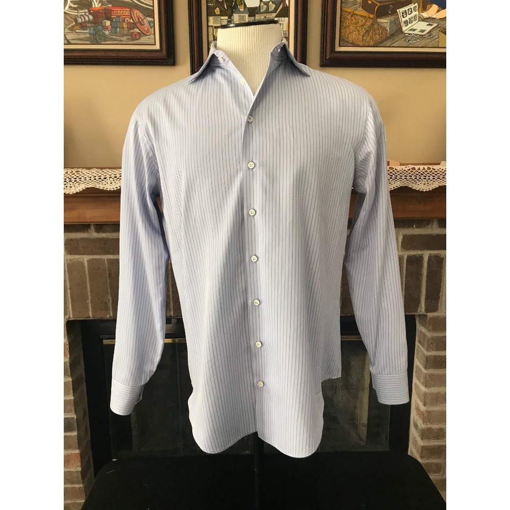 Giorgio Armani Black Label Dress Shirt Size 15 1/2